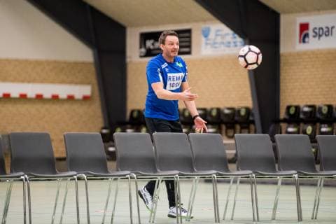 190117 Christian Berge, head coach of Norway, during a training session on January 17, 2019 in Herning. Photo: Jon Olav Nesvold BILDBYRN kod JE 160404 Copyright: JONxOLAVxNESVOLD BB190117JE048