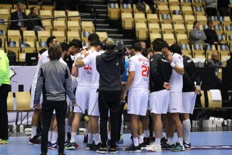 26th Mens Handball World Championship WM Weltmeisterschaft Oesterreich vs Tunisien, 17.01.19 Team Tunesien