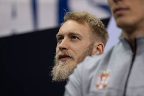 Handball-WM Brasilien - Korea am 17.01.2019 in der Mercedes-Benz Arena in Berlin Matthias MUSCHE ( Deutschland )