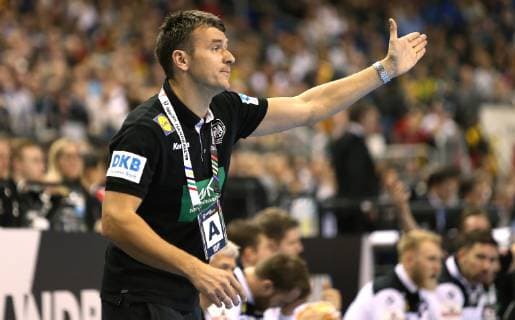 Bundestrainer Christian Prokop (Deutschland) beim Spiel Deutschland gegen Serbien der Handball- WM 2019 der Maenner am 17.01.2019 in der Mercedes-Benz Arena in Berlin Handball - WM 2019 - Gruppe A - Deutschland - Serbien
