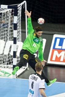 Handball Berlin 17.01.2019 Weltmeisterschaft 2019 Weltmeisterschaften der Männer Gruppe A Deutschland (GER) - Serbien (SRB) Silvio Heinevetter (Deutschland, TW, No.12)