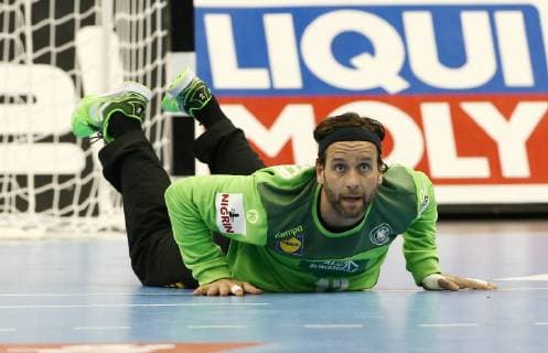 Torwart Silvio Heinevetter Einzelbild Freisteller Aktion Handball Weltmeisterschaft WM Herren Saison 2018 2019 17.01.2019 Deutschland GER DHB vs. Serbien SRB