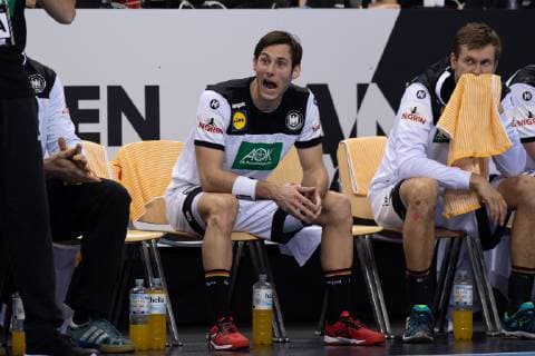 Handball-WM Deutschland - Serbien am 17.01.2019 in der Mercedes-Benz Arena in Berlin Uwe GENSHEIMER ( Deutschland )