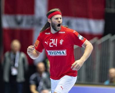 Goal by Mikkel Hansen of Denmark during the men s IHF Handball World Championship WM Weltmeisterschaft Group C match between Denmark and Norway in Herning, Denmark, Thursday, Jan. 17, 2019.. , Herning Jylland Denmark Copyright: HenningxBagger HenningxBaggerx COP101 spdk20190117-204900-L