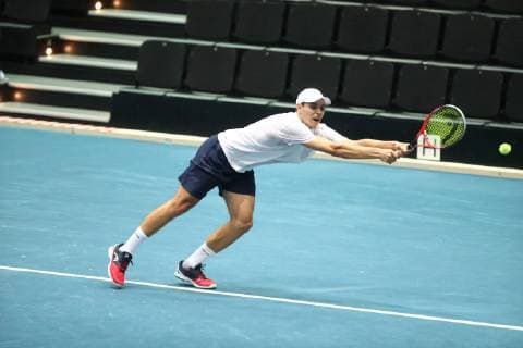 Pavel Kotov Koblenz Open, Tennis, 17.01.2019 Koblenz Open, Tennis, 17.01.2019 Koblenz Copyright: xEIBNER RenexWeissx EP_RWS