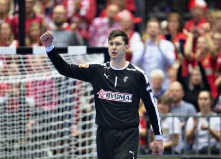 Handball WM, Dänemark - Norwegen Goalkeeper Niklas Landin of Denmark during the men s IHF Handball World Championship WM Weltmeisterschaft Group C match between Denmark and Norway in Herning, Denmark, Thursday, Jan. 17, 2019.. , Herning Jylland Denmark Copyright: HenningxBagger HenningxBaggerx COP101 spdk20190117-221037-L