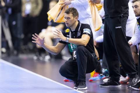 Trainer Christian Prokop. Deutschland vs. Serbien, Vorrunde, Handball, IHF Handball Weltmeisterschaft, 17.01.19 Berlin Berlin Germany Mercedes-Benz-Arena Copyright: xAgentur54Gradx xFelixxKoenigx