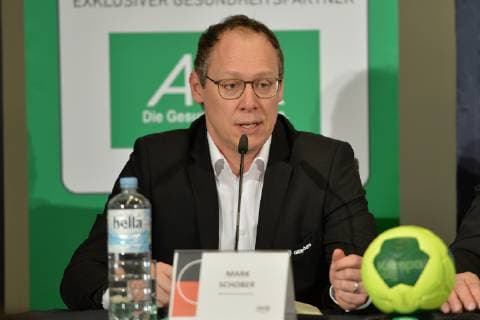Handball, Herren, Weltmeisterschaft 2019 in Deutschland und Dänemark, DHB-Pressekonferenz, DHB-Vorstandsvorsitzender Mark Schober, 18.01.19, Copyright: xMichaelxHundtx xMatthiasxKochx