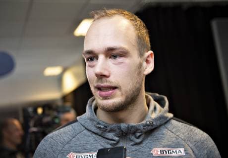 Rene Toft Hansen of Denmark is seen at the danish press conference PK Pressekonferenz during IHF Handball World Championship WM Weltmeisterschaft in Herning, Denmark, Friday, Jan. 18, 2019.. , Herning Jylland Copyright: HenningxBagger HenningxBaggerx COP101 spdk20190118-115210-L