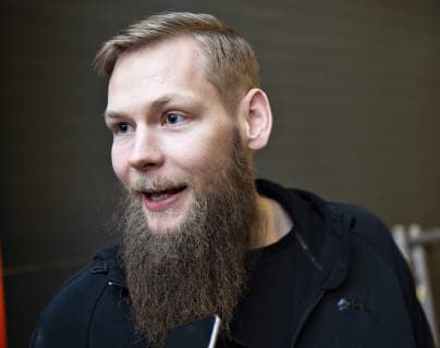 Nikolaj OEris Nielsen of Denmark is seen at the danish press conference PK Pressekonferenz during IHF Handball World Championship WM Weltmeisterschaft in Herning, Denmark, Friday, Jan. 18, 2019.. , Herning Jylland Copyright: HenningxBagger HenningxBaggerx COP101 spdk20190118-115214-L