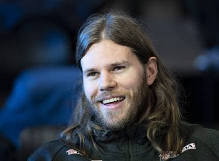 Mikkel Hansen of Denmark is seen at the danish press conference PK Pressekonferenz during IHF Handball World Championship WM Weltmeisterschaft in Herning, Denmark, Friday, Jan. 18, 2019.. , Herning Jylland Copyright: HenningxBagger HenningxBaggerx COP101 spdk20190118-122734-L