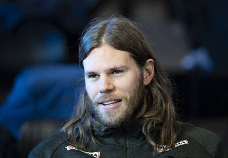 Mikkel Hansen of Denmark is seen at the danish press conference PK Pressekonferenz during IHF Handball World Championship WM Weltmeisterschaft in Herning, Denmark, Friday, Jan. 18, 2019.. , Herning Jylland Copyright: HenningxBagger HenningxBaggerx COP101 spdk20190118-122743-L