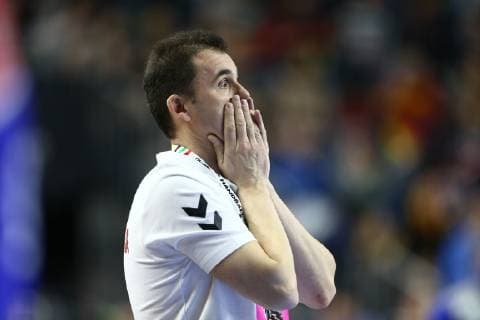 Raul Gutierrez Gonzalez (Trainer Mazedonien), Russland vs Mazedonien, IHF Maenner Handball Weltmeisterschaft, 19.01.2019 Fotograf Neis Eibner Russland vs Mazedonien, IHF Maenner Handball Weltmeisterschaft, 19.01.2019 Köln Copyright: xEIBNER AlexanderxNeisx EP_ANS