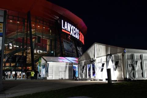 GER, IHF WM 2019, Deutschland (GER) vs Island (ISL) 19.01.2019, Lanxess Arena , Koeln, GER, IHF WM 2019, Deutschland (GER) vs Island (ISL) , im Bild picture shows: Lanxess Arena Koeln Handball WM