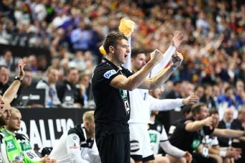 Christian Prokop (Trainer Deutschland) jubelt, , IHF Maenner Handball Weltmeisterschaft, 19.01.2019 Fotograf Neis Eibner Deutschland vs. Island, IHF Maenner Handball Weltmeisterschaft, 19.01.2019 Köln Copyright: xEIBNER AlexanderxNeisx EP_ANS