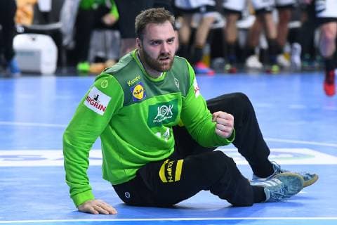 Handball-WM Hauptrunde Deutschland - Island am 19.01.2019 in der Lanxess Arena in Köln Andreas Wolff ( Deutschland )