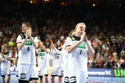 Patrick Wiencek (Deutschland) jubelt, Deutschland vs Island, IHF Maenner Handball Weltmeisterschaft, 19.01.2019 Fotograf Neis Eibner Deutschland vs. Island, IHF Maenner Handball Weltmeisterschaft, 19.01.2019 Köln Copyright: xEIBNER AlexanderxNeisx EP_ANS