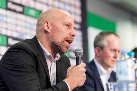 Köln, Deutschland 20. Januar 2019: WM 2019 Männer - Mediaday Deutschland Axel Kromer Köln AOK Nordrhein-Westfalen Deutschland