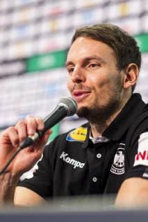 Köln, Deutschland 20. Januar 2019: WM 2019 Männer - Mediaday Deutschland Kai Häfner Haefner (Deutschland TSV Hannover) Köln AOK Nordrhein-Westfalen Deutschland