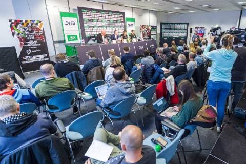 Köln, Deutschland 20. Januar 2019: WM 2019 Männer - Mediaday Deutschland Übersicht Pressekonferenz Köln AOK Nordrhein-Westfalen Deutschland