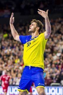 Köln, Deutschland 20. Januar 2019: WM 2019 Männer - Hauptrunde - Brasilien vs. Kroatien Haniel Langaro (Brasilien) Jubel Freude Emotion Köln Lanxess Arena Nordrhein-Westfalen Deutschland