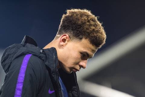 LONDON, ENGLAND - JANUARY 20: Dele Alli of Tottenham Hotspur walk off the pitch after the Premier League match between Fulham FC and Tottenham Hotspur at Craven Cottage on January 20, 2019 in London, United Kingdom. (Photo by Sebastian Frej) SPO, SOC, FOC  Copyright: xSebastianxFrej