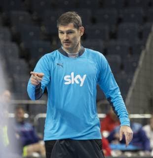Handball WM 2019 Lanxess Arena Koeln Deutschland Datum: 21.01.2019 Partnerturnier 2019 in Köln Henning Fritz