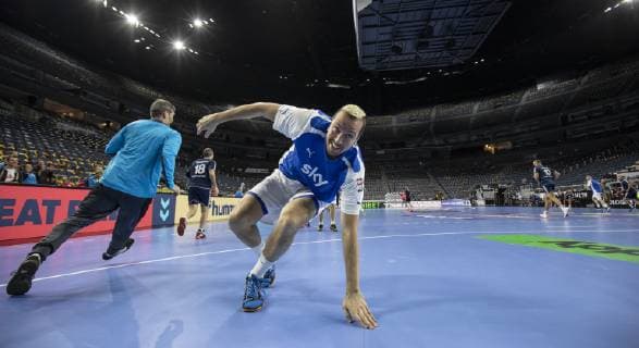 Handball WM 2019 Lanxess Arena Koeln Deutschland Datum: 21.01.2019 Partnerturnier 2019 in Köln Pascal Hens