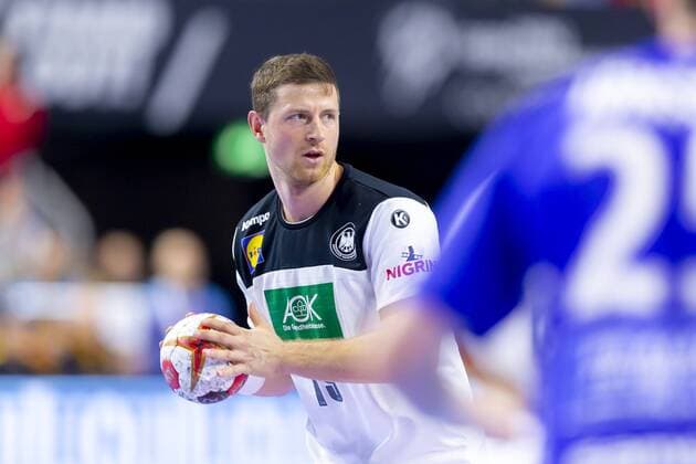 Martin Strobel (Nr. 19, Deutschland). Deutschland vs. Island, Hauptrunde, Handball, IHF Handball Weltmeisterschaft, 19.01.19 Koeln Nordrhein-Westfalen Germany Lanxess-Arena Copyright: xAgentur54Gradx xFelixxKoenigx