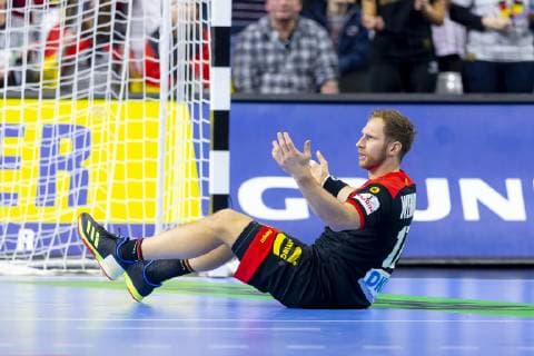 Steffen Weinhold (Nr. 17, Deutschland) regt sich auf. Kroatien vs. Deutschland, Hauptrunde, Handball, IHF Handball Weltmeisterschaft, 21.01.19 Koeln Nordrhein-Westfalen Germany Lanxess-Arena Copyright: xAgentur54Gradx xFelixxKoenigx
