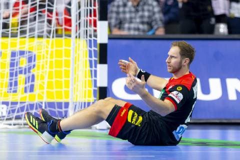Steffen Weinhold (Nr. 17, Deutschland) regt sich auf. Kroatien vs. Deutschland, Hauptrunde, Handball, IHF Handball Weltmeisterschaft, 21.01.19 Koeln Nordrhein-Westfalen Germany Lanxess-Arena Copyright: xAgentur54Gradx xFelixxKoenigx