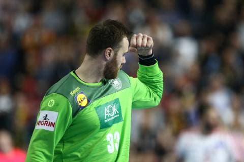 Andreas Wolf (Deutschland) jubelt, Kroatien vs Deutschland, IHF Maenner Handball Weltmeisterschaft, 21.01.2019 Fotograf Neis Eibner Kroatien vs Deutschland, IHF Maenner Handball Weltmeisterschaft, 21.01.2019 Köln Copyright: xEIBNER Alexander_Neisx EP_ANS