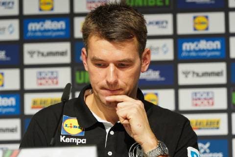 GER, IHF WM 2019, Kroatien (CRO vs Deutschland (GER) 21.01.2019, Lanxess Arena,Koeln, GER, IHF WM 2019, Kroatien (CRO vs Deutschland (GER), im Bild picture shows: Pressekonferenz (PK) nach dem Spiel, Christian Prokop Headcoach Trainer (GER).