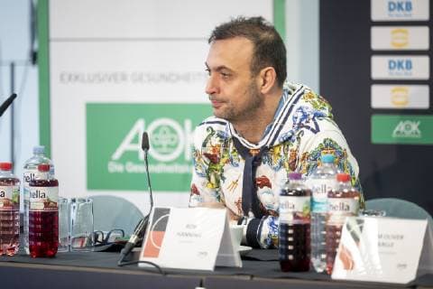 Sport Bilder des Tages DHB-Vizepraesident Bob Hanning. Pressekonferenz des DHB, Hauptrunde, Handball, IHF Handball Weltmeisterschaft, 22.01.19 Koeln Nordrhein-Westfalen Germany Lanxess-Arena Copyright: xAgentur54Gradx xFelixxKoenigx