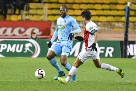 Radamel Falcao (AS Monaco) FOOTBALL : AS Monaco vs FC Metz - Coupe de France - Monaco - 22 01 2019 NorbertScanella Panoramic 
