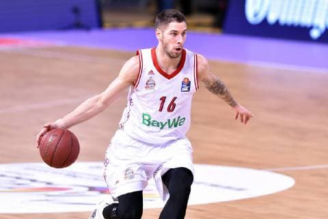 Stefan Jovic (FC Bayern Muenchen) , GER, Basketball, Bundesliga, BBL, BG Goettingen - FC Bayern Muenchen, 22.01.2019, Basketball, Bundesliga, BBL, BG Goettingen - FC Bayern Muenchen, 22.01.2019 Goettingen Copyright: xEIBNER Roland_Sippelx EP_RSL