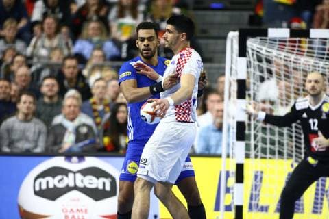 , Frankreich vs Kroatien, IHF Maenner Handball Weltmeisterschaft, 23.01.2019 Fotograf Neis Eibner Frankreich vs Kroatien, IHF Maenner Handball Weltmeisterschaft, 23.01.2019 Köln Copyright: xEIBNER Alexander_Neisx EP_ANS