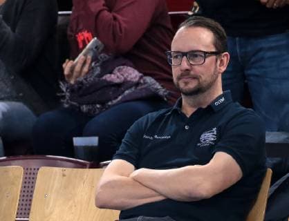 23.01.2019, Deutschland, Bietigheim, Handball Bundesliga Frauen 12. Spieltag, Saison 2018 2019 SG BBM Bietigheim vs. Thüringer HC: BBM Trainer Martin Albertsen