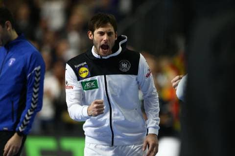 Sport Bilder des Tages Uwe Gensheimer (Deutschland) feuert an, Deutschland vs Spanien, IHF Maenner Handball Weltmeisterschaft, 23.01.2019 Fotograf Neis Eibner Deutschland vs Spanien, IHF Maenner Handball Weltmeisterschaft, 23.01.2019 Köln Copyright: xEIBNER Alexander_Neisx EP_ANS