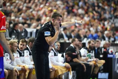 Christian Prokop (Trainer Deutschland) gibt Anweisungen, Deutschland vs Spanien, IHF Maenner Handball Weltmeisterschaft, 23.01.2019 Fotograf Neis Eibner Deutschland vs Spanien, IHF Maenner Handball Weltmeisterschaft, 23.01.2019 Köln Copyright: xEIBNER Alexander_Neisx EP_ANS