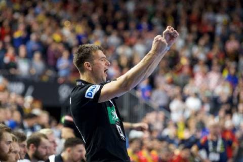 Handball Köln 23.01.2019 Weltmeisterschaft 2019 Weltmeisterschaften der Männer Hauptrunde Deutschland (GER) - Spanien (ESP) Christian Prokop (Deutschland, Trainer)