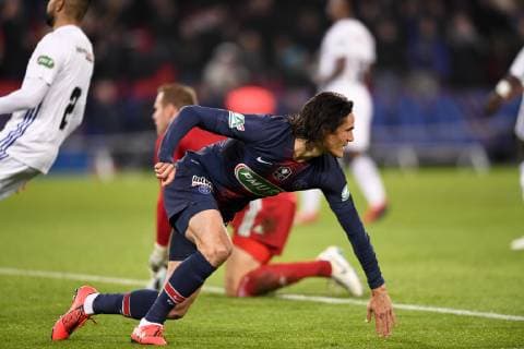 09 EDINSON CAVANI (PSG) - JOIE FOOTBALL : Paris SG vs Strasbourg - Coupe de France - 23 01 2019 AnthonyBIBARD FEP Panoramic 
