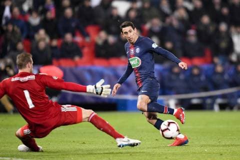 11 ANGEL DI MARIA (PSG) FOOTBALL : Paris SG vs Strasbourg - Coupe de France - 23 01 2019 AnthonyBIBARD FEP Panoramic 