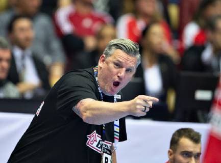 Coach Nikolaj Jacobsen of Denmark during the men s IHF Handball World Championship WM Weltmeisterschaft Main Round Group 2 match between Denmark and Sweden in Herning, Denmark, Wednesday, Jan. 23, 2019. Danmark vandt 30-26 over Sverige og har nu otte sejre i otte kampe. Holdet spiller fredag semifinale i Hamburg mod de franske verdensmestre. Det skriver Ritzau, torsdag den 24. januar 2019.. , Herning Jylland Denmark Copyright: HenningxBagger HenningxBaggerx COP104 spdk20190124-074138-L