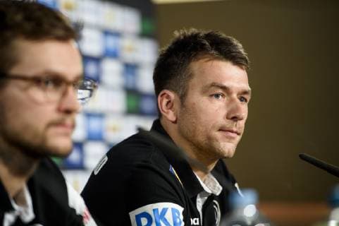 190124 Christian Prokop, head coach of Germany during a press event with the national teams of Germany and Norway on January 24, 2019 in Hamburg. Photo: Ludvig Thunman BILDBYRN kod LT 35583 Copyright: LUDVIGxTHUNMAN BB190124LT012