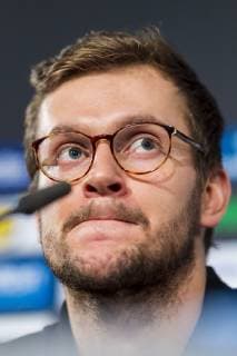 Hamburg, Deutschland 24. Januar 2019: WM 2019 Männer - Halbfinale - Deutschland Pressekonferenz Fabian Böhm Boehm (Deutschland TSV Hannover) Hamburg Barclaycard Arena Deutschland