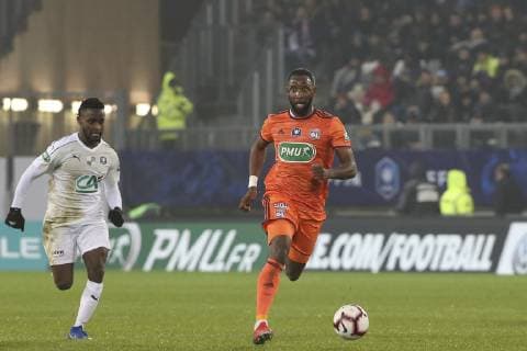 Moussa Dembele (OL) FOOTBALL : Amiens SC Vs Olympique Lyonnais - Coupe de France - 1 16eme finale - 24 01 2019 MichaelBaucher Panoramic 