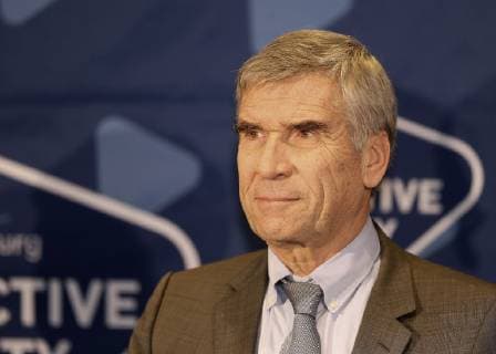 DTB- Präsident Ulrich Klaus Tennis Stadion Rothenbaum, Pressekonferenz zur Modernisierung beim Club an der Alster am Do. 24.01.2019