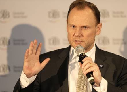Hamburgs Sportsenator Andy Grote Tennis Stadion Rothenbaum, Pressekonferenz zur Modernisierung beim Club an der Alster am Do. 24.01.2019