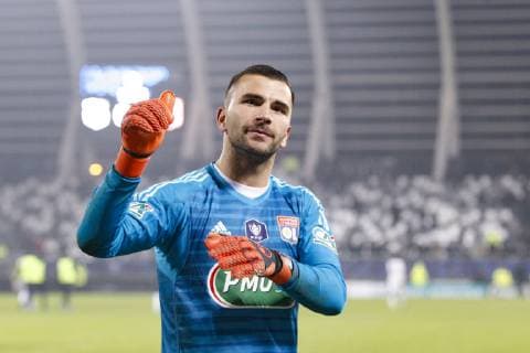 Anthony Lopes (OL) - Joie FOOTBALL : Amiens SC Vs Olympique Lyonnais - Coupe de France - 1 16eme finale - 24 01 2019 MichaelBaucher Panoramic 